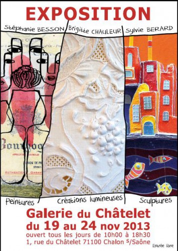 galerie, châtelet, chatelet, 2013, chalon, saone